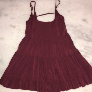 Brandy Melville Maroon Dress